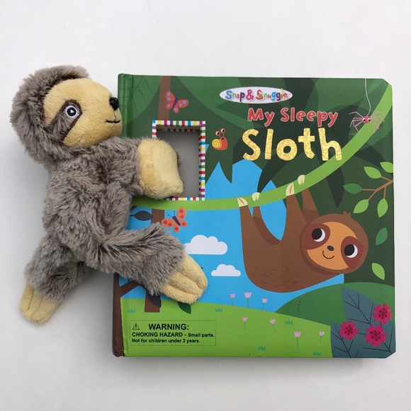 3/$10🌿 Snap & Snuggle Book My Sleepy Sloth - Picture 2 of 8